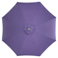 Northlight 9ft Outdoor Patio Market Umbrella With Hand Crank And Tilt - Purple -Home Decor GUEST 58eecc4e b5df 4293 ad01 6825ae9f8740