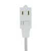 Northlight 15' White Indoor Extension Power Cord With 3-Outlets And Safety Lock