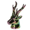 Northlight 7.5" Rainbow Electroplated Deer Head Christmas Decoration