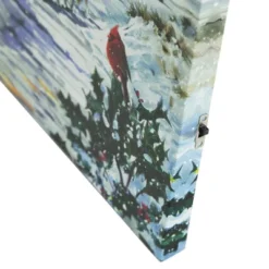 Northlight LED Lighted Fiber Optic Snowy Christmas Village Canvas Wall Art 11.75" X 15.75" -Home Decor GUEST 5f93c011 2c2e 4120 ad8f 24b7a1ef7c6a