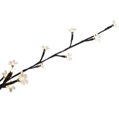 Northlight 4' LED Lighted Sakura Cherry Blossom Artificial Flower Tree - Warm White Lights -Home Decor GUEST 62967c10 6bad 4f3d a427 cb97a42fecbf