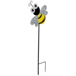 Northlight Bee Metal Outdoor Garden Stake - 23" - Black And Yellow 7 Northlight Bee Metal Outdoor Garden Stake - 23" - Black And Yellow -Home Decor GUEST 66ee5c92 2cfb 4360 a605 412b7c1e42f3
