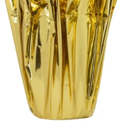 Northlight 28" Dark Pink Artificial Christmas Poinsettia With Gold Wrapped Base -Home Decor GUEST 687a0f59 6e00 4749 b4b5 3af5468825d4