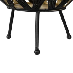 Northlight Cage-Style Iron Table Lamp - 12" - Black And Gold -Home Decor GUEST 6a789054 9c8b 425d 97a9 0756cd15eeac