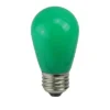 Northlight Pack Of 25 Opaque LED S14 Green Christmas Replacement Bulbs
