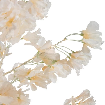 Northlight 6' LED Lighted White Floral Artificial Tree - Warm White Lights 5 Northlight 6' LED Lighted White Floral Artificial Tree - Warm White Lights - Image 5