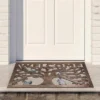 Northlight Tree With Animals Rectangular "Welcome" Doormat 18" X 30"