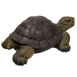 Northlight 22.75" Brown And Green Turtle Outdoor Garden Statue -Home Decor GUEST 73efa6c7 2168 461f 930c 8b221feb2f10