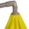 Northlight 10ft Offset Outdoor Patio Umbrella With Hand Crank, Yellow