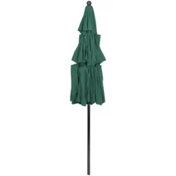 Northlight 9.75ft Outdoor Patio Market Umbrella With Hand Crank And Tilt, Green -Home Decor GUEST 78fa63a0 05c4 4a3b 9aba 51b00be590d2