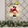 Northlight 6.25" Santa In Chimney Frosted Christmas Night Light