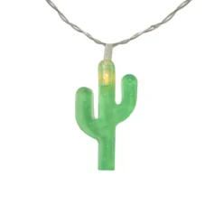 Northlight LED Cactus Indoor Outdoor Patio String Light Set - 4.5' Clear Wire - 10ct -Home Decor GUEST 7d2fa412 1107 4b63 a127 ab2a00941b7a