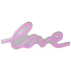 Northlight 18" Pink LED Lighted 'Love' Neon Style Valentine's Day Wall Sign