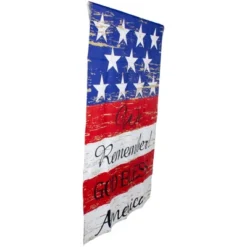 Northlight We Remember! Patriotic American Outdoor House Flag 40" X 28" -Home Decor GUEST 7dc72d3b a55c 4e67 8a17 c98ae9d5cda9