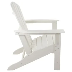 Northlight All Weather Recycled Plastic Outdoor Adirondack Chair, White -Home Decor GUEST 7f2e20b3 57de 4fb1 bf5d 352899843340