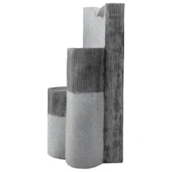 Northlight 24" Gray Speckled Modern Style 3-Tier Rainfall Outdoor Water Fountain 8 Northlight 24" Gray Speckled Modern Style 3-Tier Rainfall Outdoor Water Fountain -Home Decor GUEST 80321001 a862 4273 b8c2 ba24544599cb