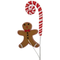 Northlight 28" Gingerbread And Candy Cane Swirls Christmas Spray 5 Northlight 28" Gingerbread And Candy Cane Swirls Christmas Spray -Home Decor GUEST 849cb0c9 22ad 4ff9 a870 26d850284069