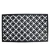 Northlight Elegant Quatrefoil Rectangular Door Mat 30" X 18"