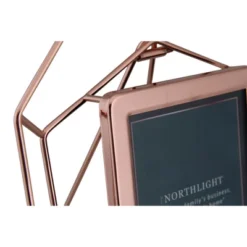 Northlight 11" Contemporary Hexagonal 4" X 6" Photo Picture Frame - Rose Gold -Home Decor GUEST 87d7403a eaec 4a4c a1aa 08e4d5735ba4
