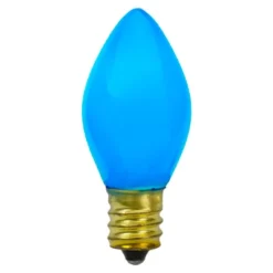 Northlight Pack Of 4 Blue Opaque C7 Christmas Replacement Bulbs - 2" -Home Decor GUEST 8863c877 512b 4f0d 88b5 9cc77c0ffe80