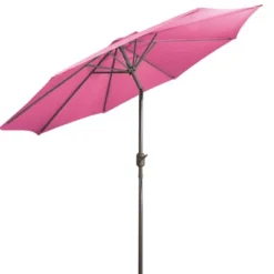 Northlight 9ft Outdoor Patio Market Umbrella With Hand Crank And Tilt, Pink 11 Northlight 9ft Outdoor Patio Market Umbrella With Hand Crank And Tilt, Pink -Home Decor GUEST 8892ad62 070a 412c 8043 c70502c24eeb