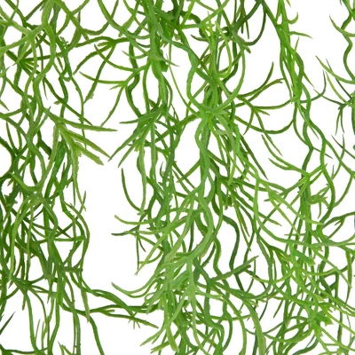 Northlight 22" Artificial Cascading Succulent Plant In Gray Stone Pot 4 Northlight 22" Artificial Cascading Succulent Plant In Gray Stone Pot - Image 4