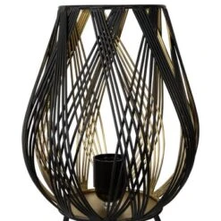 Northlight Cage-Style Iron Table Lamp - 12" - Black And Gold -Home Decor GUEST 9185ff5c 7a45 4305 ad05 5bdec9430cfb