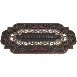 Northlight Black And Copper Reindeer "Merry Christmas" Doormat 18" X 30" 11 Northlight Black And Copper Reindeer "Merry Christmas" Doormat 18" X 30" -Home Decor GUEST 93e69cc1 a636 4b7b 9118 58539abb75dd