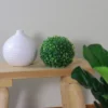 Northlight Two Tone Artificial Boxwood Topiary Garden Ball - 7.75"