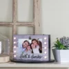 Northlight LED Lighted Faith & Family Picture Frame With Clip - 4" X 6"