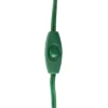 Northlight 9' Green Indoor Extension Power Cord With 9-Outlets And Safety Locks