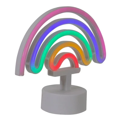 Northlight 8" Neon Style LED Multi-Color Rainbow Light 1 Northlight 8" Neon Style LED Multi-Color Rainbow Light