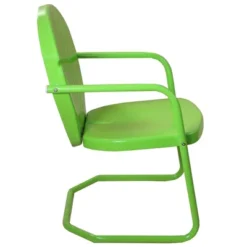 Northlight 34-Inch Outdoor Retro Tulip Armchair, Lime Green -Home Decor GUEST 98b7fa6c 4ed5 4c56 af59 2f8a85948308