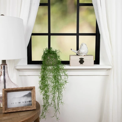 Northlight 22" Artificial Cascading Succulent Plant In Gray Stone Pot 1 Northlight 22" Artificial Cascading Succulent Plant In Gray Stone Pot