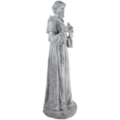 Northlight 28" St. Francis With Bird Outdoor Garden Statue -Home Decor GUEST 9ad32089 af5a 485b 8970 6c591b044c03