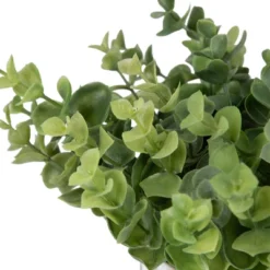 Northlight 9" Green Artificial Eucalyptus In A Marble Style White Pot -Home Decor GUEST 9d9b50f5 e41d 461b 86e2 748861b7691d