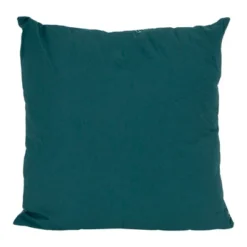 Northlight 17" Square Tropical Leaf Canvas Indoor Throw Pillow - Teal Green -Home Decor GUEST 9f9fb027 e990 4de1 84f6 15c1a4eb7ee7