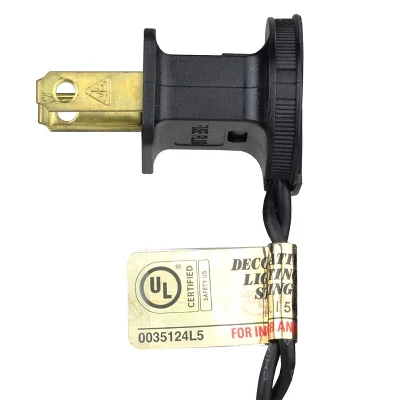 Northlight Mini Incandescent Christmas Lights - Purple - 7' Black Wire - 35ct 4 Northlight Mini Incandescent Christmas Lights - Purple - 7' Black Wire - 35ct - Image 4