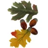 Northlight 10-Piece Fall Harvest Artificial Acorns And Maple Leaves Decoration Set