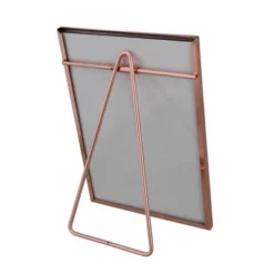 Northlight 7.25" Classical Rectangular 5" X 7" Photo Picture Frame With Easel Back - Rose Gold -Home Decor GUEST a517585d a3ab 44e2 8de1 c4753a8c9e55