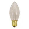 Northlight Pack Of 4 Clear C9 Transparent Christmas Replacement Bulbs