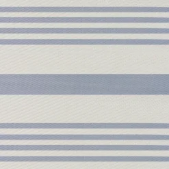 Northlight 4' X 6' Light Blue And White Striped Rectangular Outdoor Area Rug -Home Decor GUEST a773bcba d829 497b b4c4 15b4a7d6b5cf