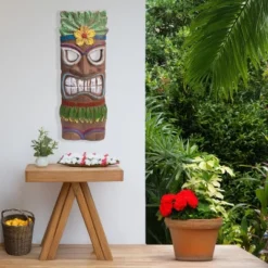 Northlight Tropical Tiki Hanging Wall Decoration - 19"