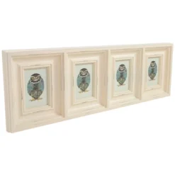 Northlight 4" X 3" White Weathered Collage Photo Picture Frame Wall Decoration -Home Decor GUEST b132545b 3cb7 4a28 a477 e0adc0b0f2ec