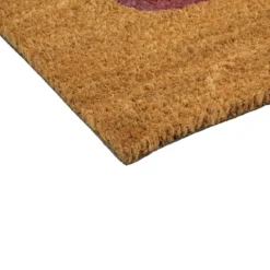 Northlight Natural Coir "Smile" Outdoor Rectangular Doormat 18" X 30" -Home Decor GUEST b5cf205f 5ec5 458a 94d0 6705380c73a9