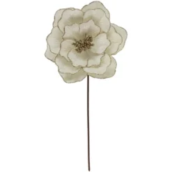 Northlight 24" Glittered Cream Magnolia Christmas Stem Spray 7 Northlight 24" Glittered Cream Magnolia Christmas Stem Spray -Home Decor GUEST b6744359 bb1d 45a6 9b11 532342ff913d