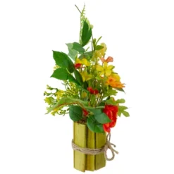 Northlight 13" Potted Ranunculus And Rose Floral Spring Table Top Decoration -Home Decor GUEST b712e7d8 ced1 4ffb b046 1512d0a4b3cb