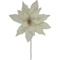 Northlight 24" Cream Poinsettia Christmas Stem Spray 9 Northlight 24" Cream Poinsettia Christmas Stem Spray -Home Decor GUEST b7d9595d a715 49b0 8f1b 5e089a65c7f3