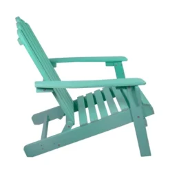 Northlight 36" Green Classic Folding Wooden Adirondack Chair -Home Decor GUEST b8d76332 ecd8 40b1 bdeb 4eb642d7906e