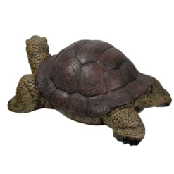 Northlight 22.75" Brown And Green Turtle Outdoor Garden Statue -Home Decor GUEST bdb4c461 0434 4c40 8ff6 dc0100a7f8bc